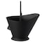 Gardenised Indoor and Outdoor Black Iron Ash Bucket Use for Fire Pit, Wood Burning Stove, Grill QI004555 - alternate 6